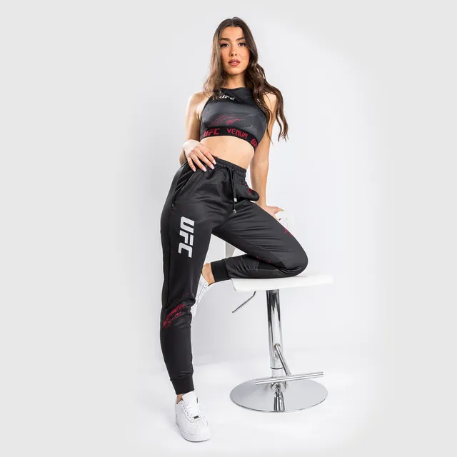 ufc-venum-authentic-fight-week-2-0-sweatpants-damen-schwarz-rot image 1