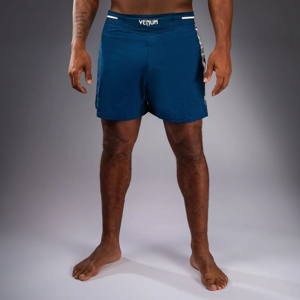 venum-x-roger-gracie-academy-fightshorts-blau image 1