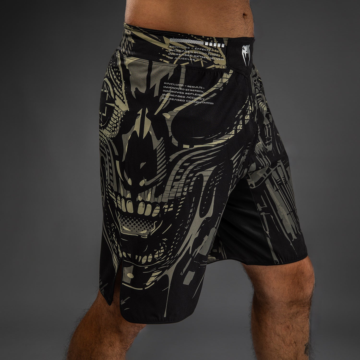 venum-invader-fightshorts-kampfhose-herren-schwarz-sand image 4