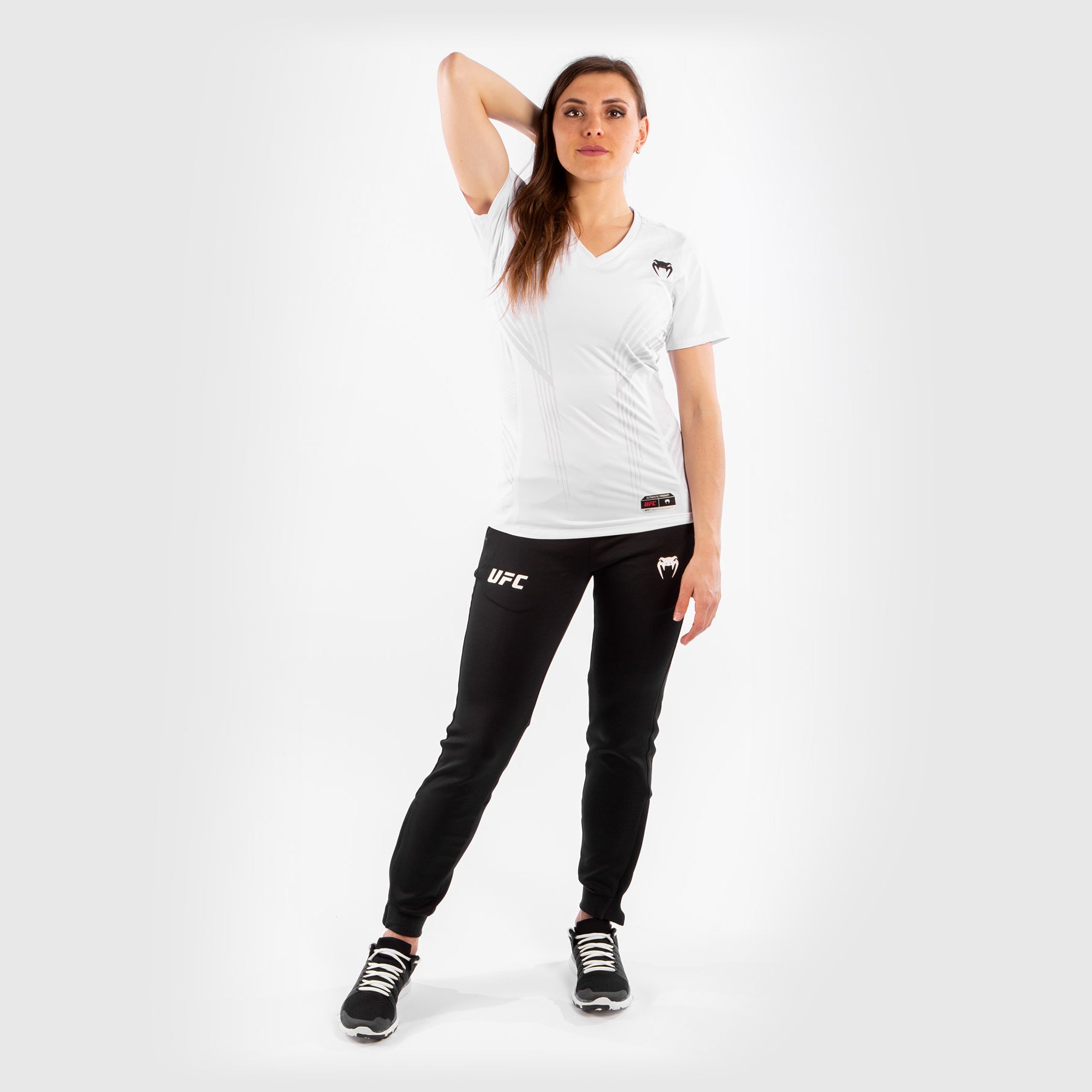 ufc-venum-authentic-fight-night-walkout-trikot-damen-personalisiert-wei image 2