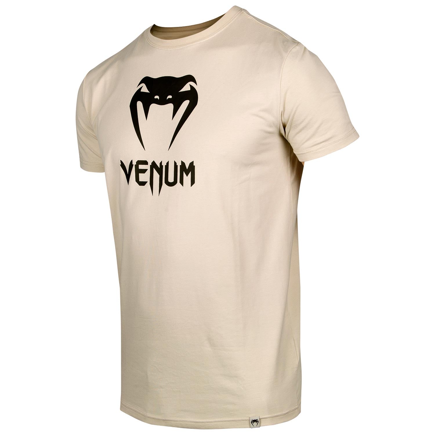 venum-classic-t-shirt-herren-sand-black image 2