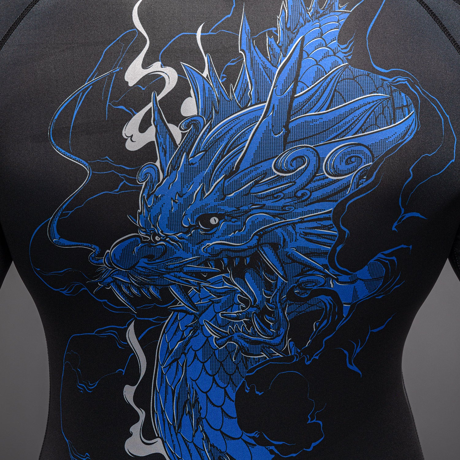 venum-thunder-dragon-langarm-rashguard-herren-schwarz-k-nigsblau image 5