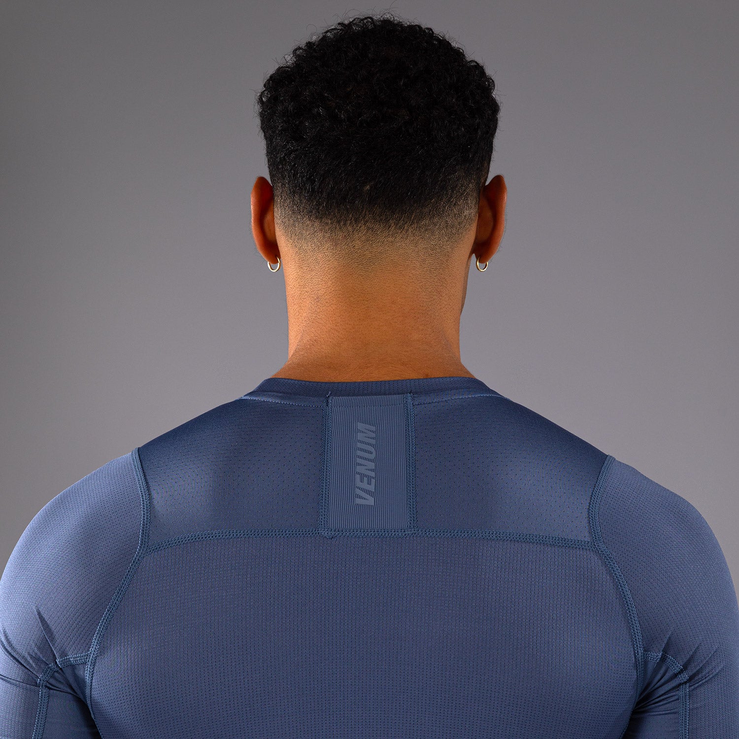 venum-g-fit-air-herren-kurzarm-rashguard-nebelblau image 5