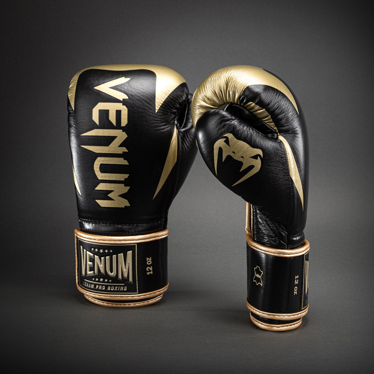 venum-hammer-pro-boxhandschuhe-mit-klettverschluss-schwarz-gold image 2