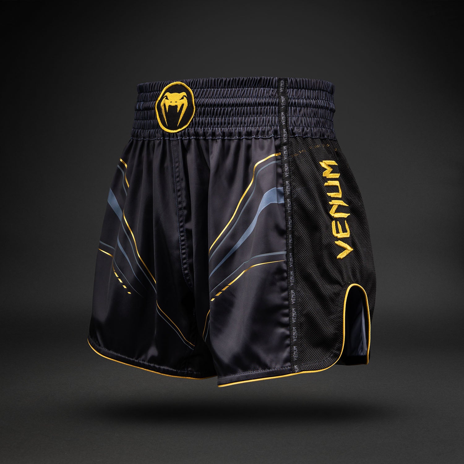 venum-streamline-muay-thai-shorts-schwarz-gold image 2