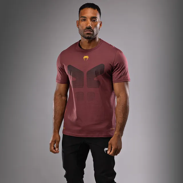 venum-tactical-xt-t-shirt-herren-schwarz-burgund-gold image 1