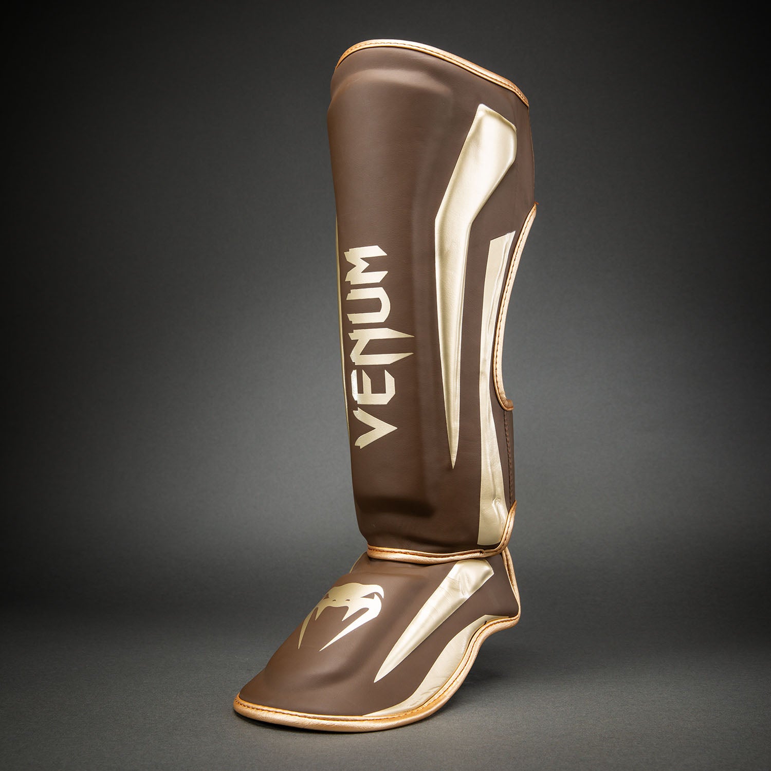 venum-elite-schienbeinschoner-dunkelbraun image 2
