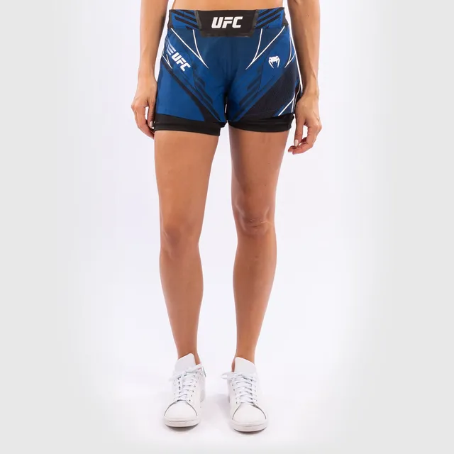 ufc-venum-authentic-fight-night-damen-shorts-short-fit-blau image 1