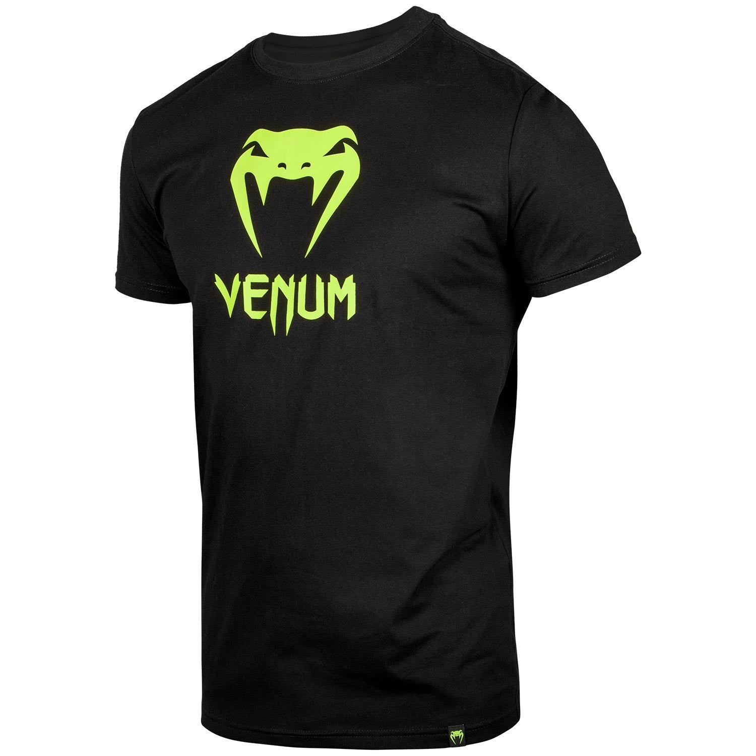 venum-classic-t-shirt-schwarz-neongelb image 2