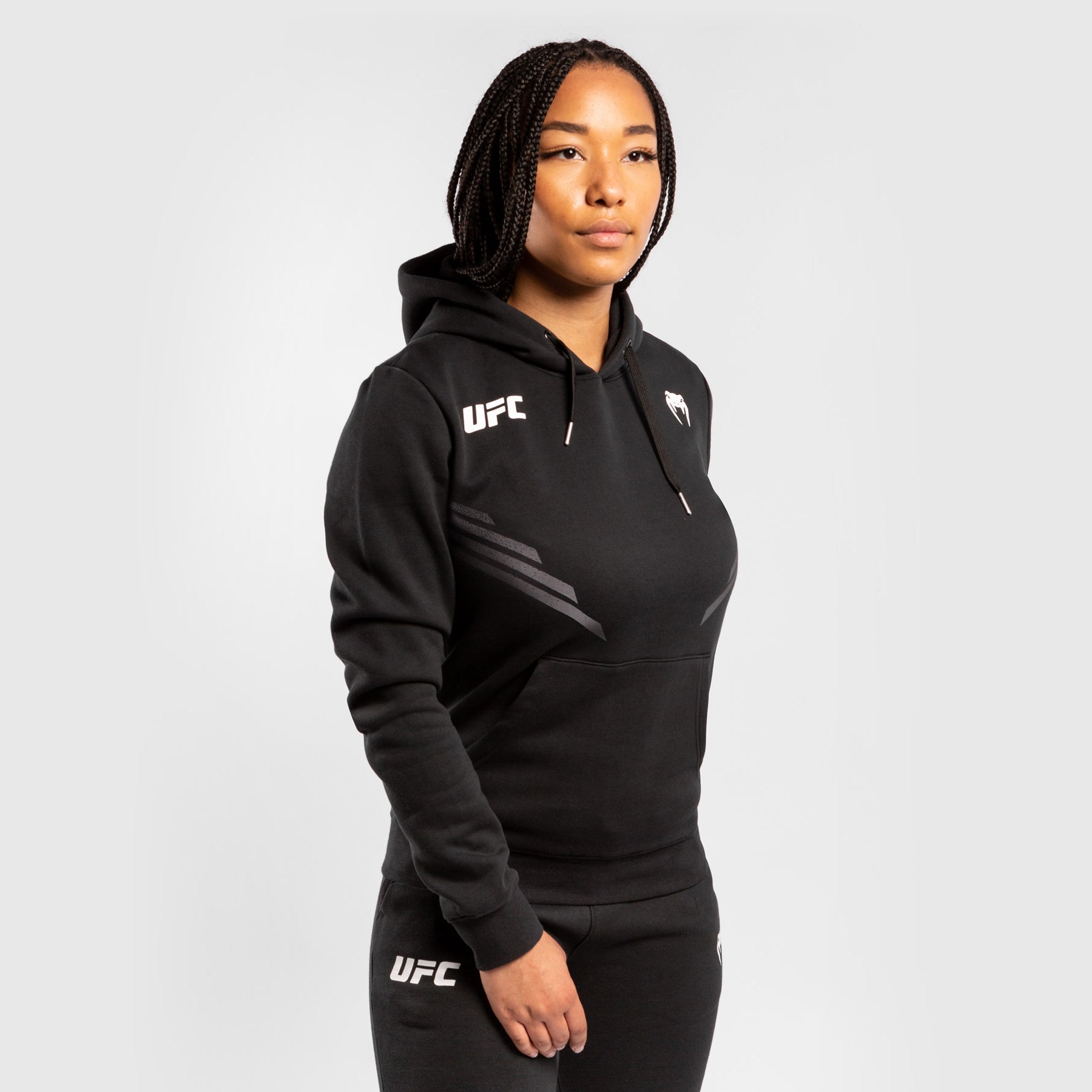 ufc-venum-replica-hoodie-damen-schwarz image 3