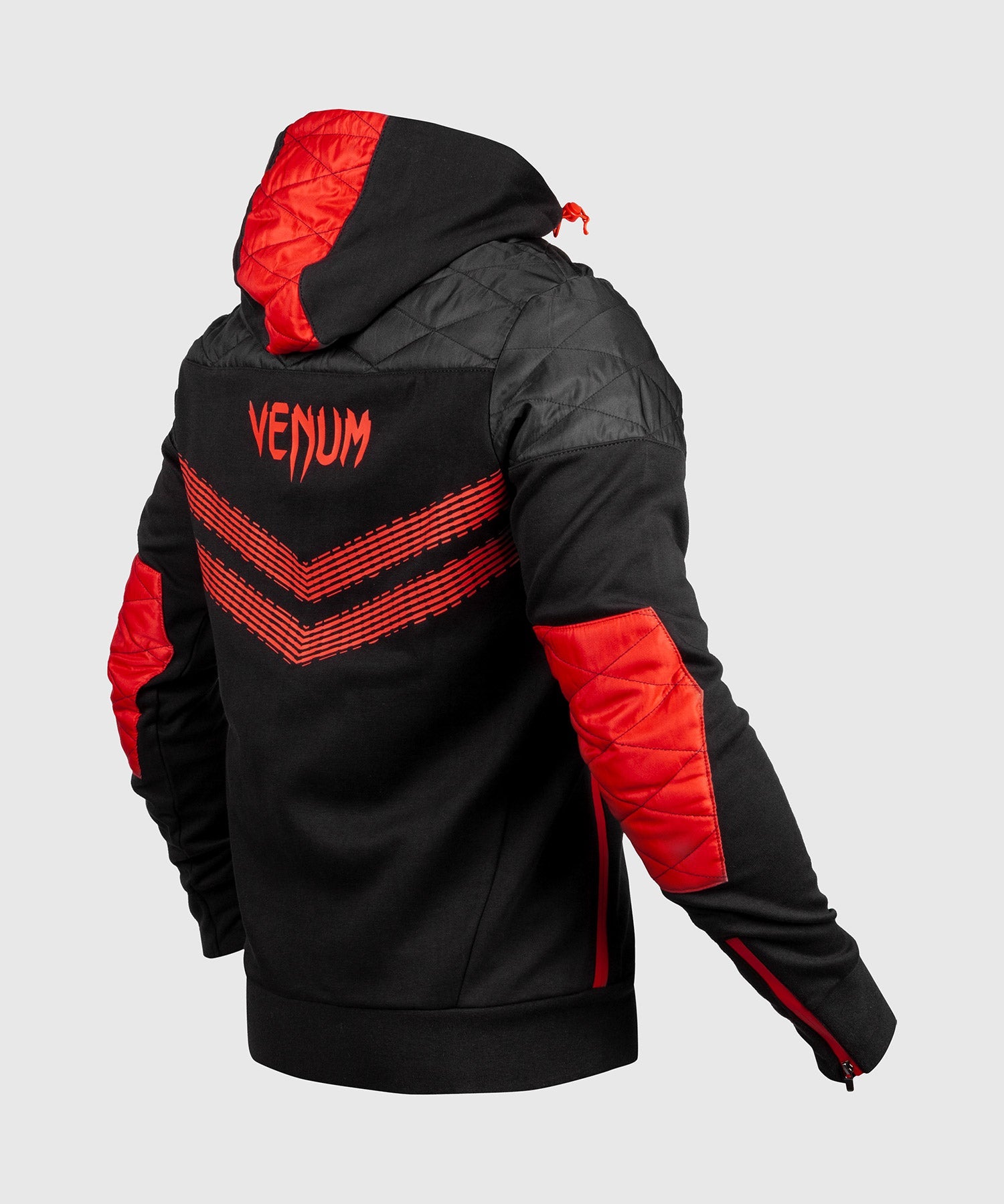 venum-laser-2-0-sweatshirt-hoodie-schwarz-rot-herren image 4