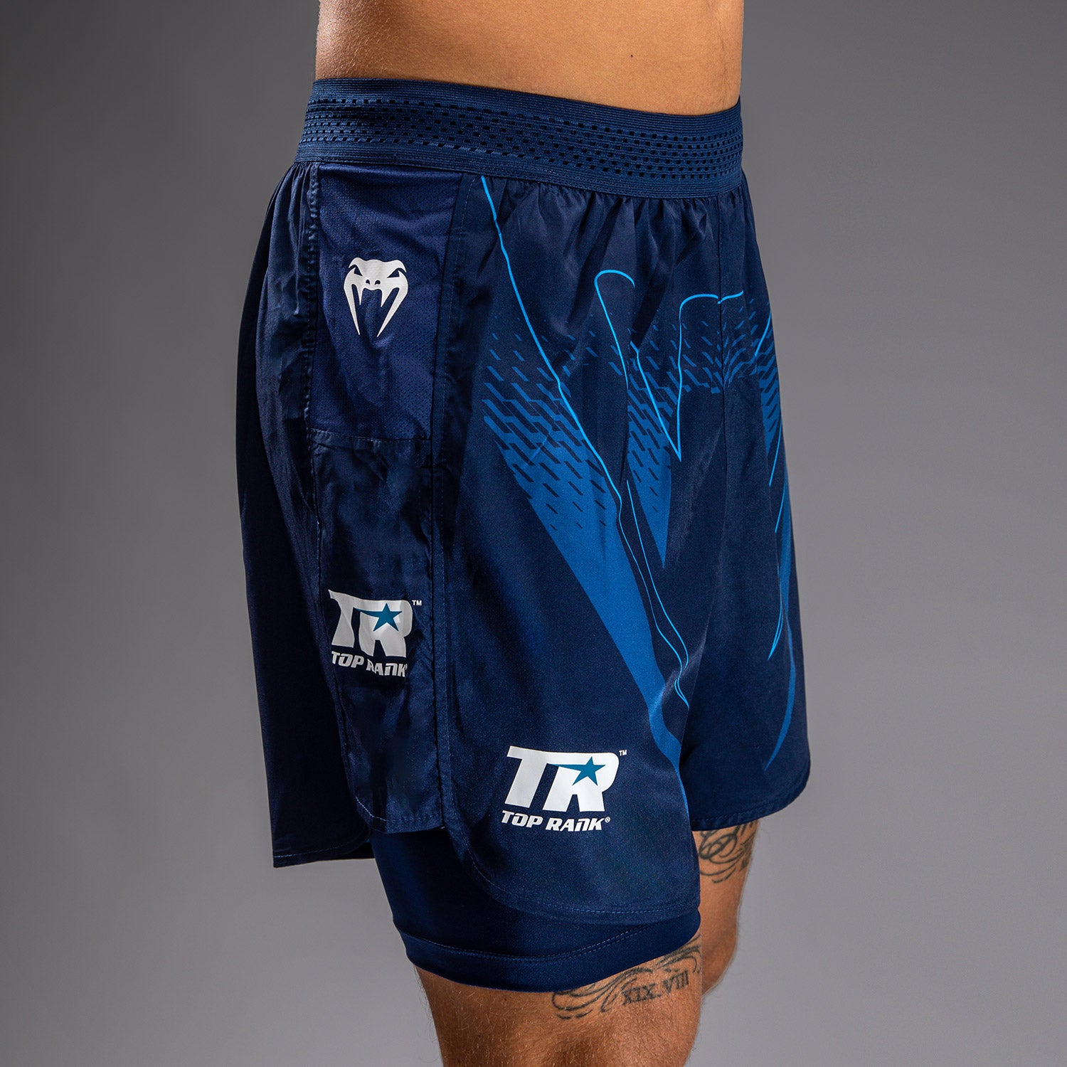 venum-x-top-rank-original-herren-trainingsshorts-marineblau image 6