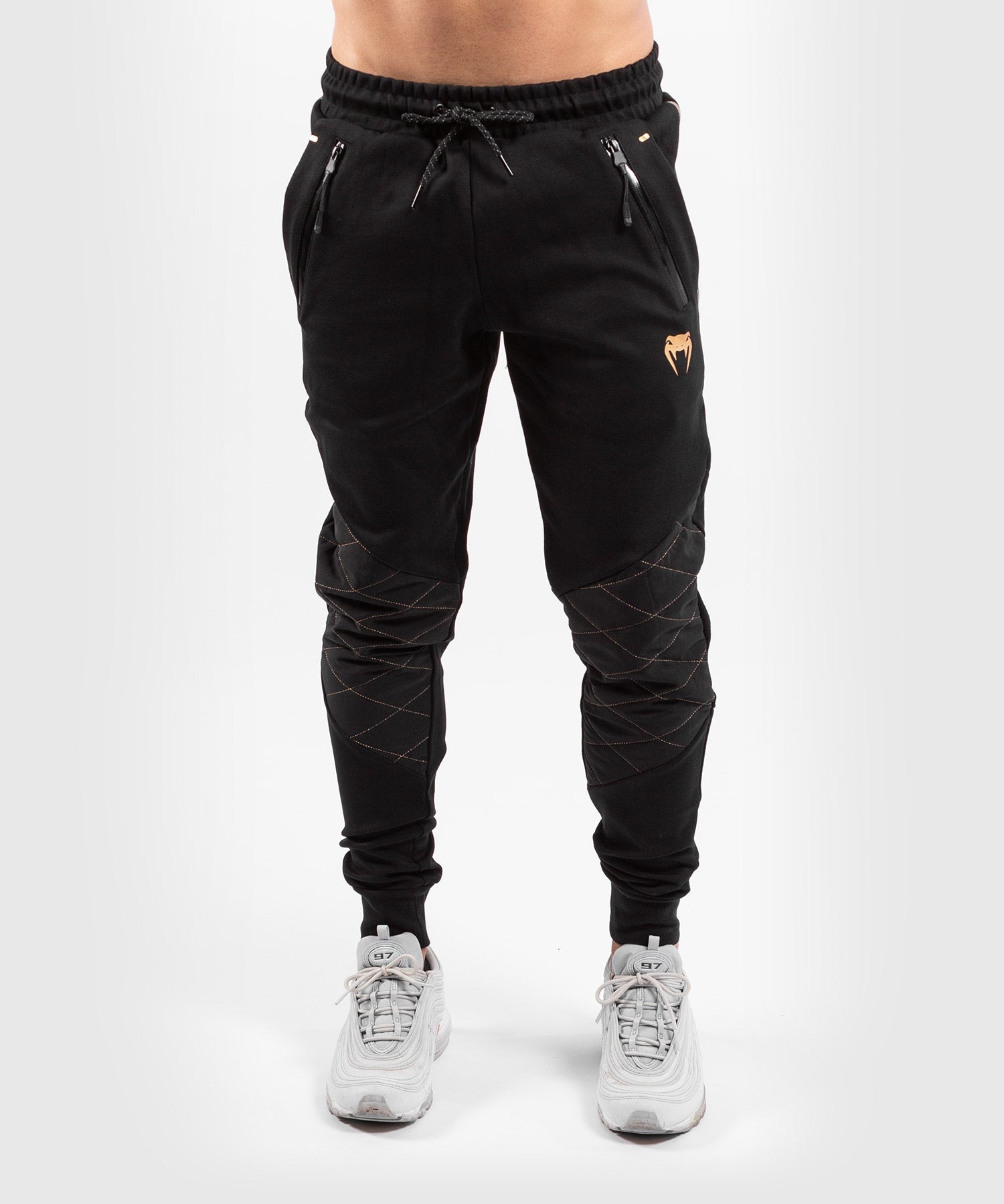 venum-laser-evo-jogginghose-herren-schwarz-gold image 3