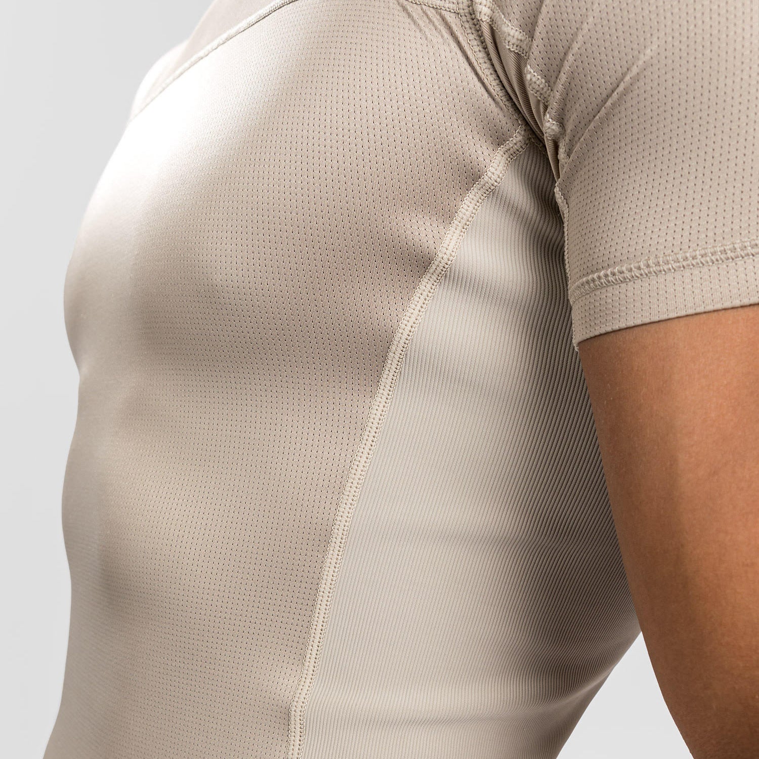 venum-g-fit-air-rashguard-kurzarm-herren-sand image 5