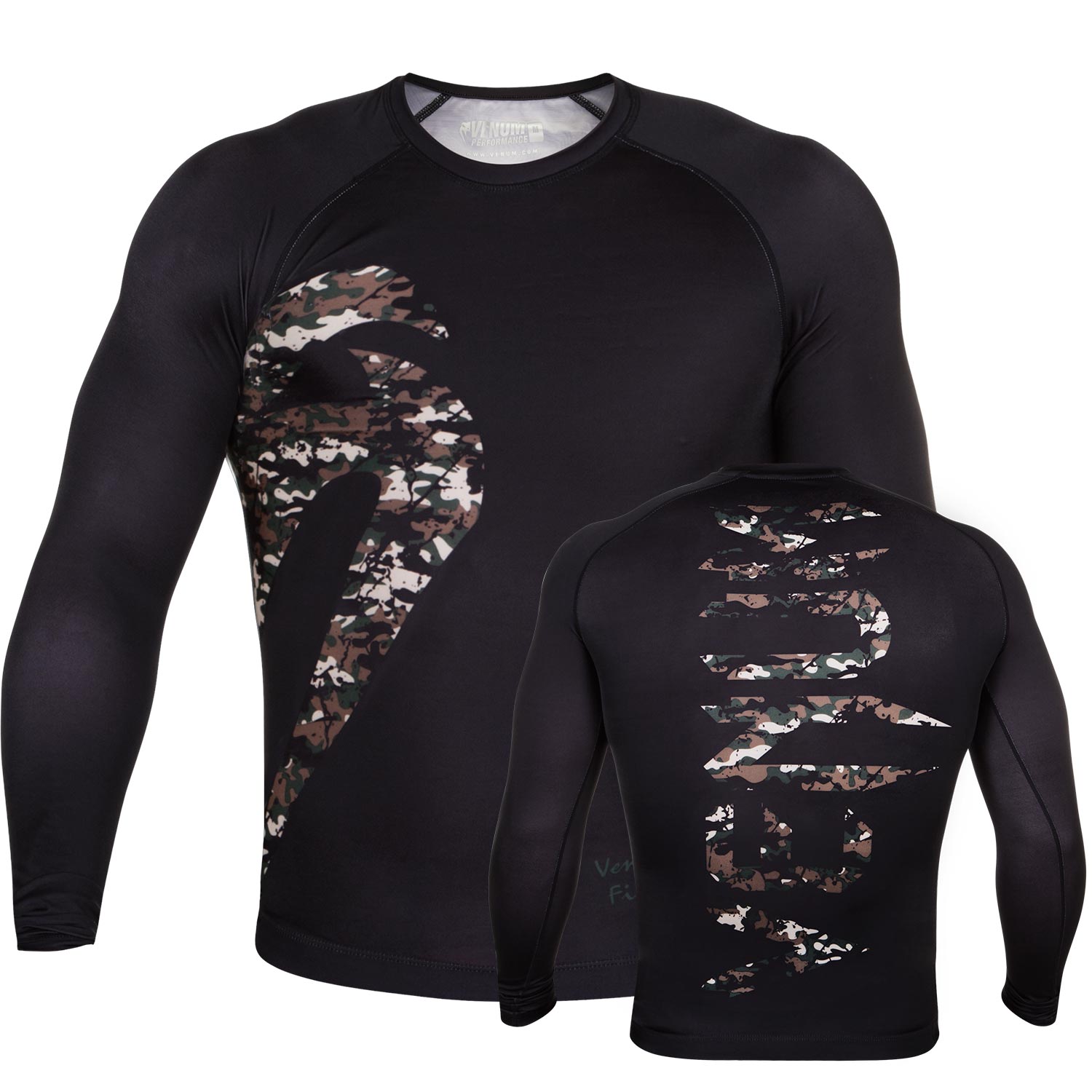 venum-original-giant-rashguard-langarm-schwarz-wald-camo image 1