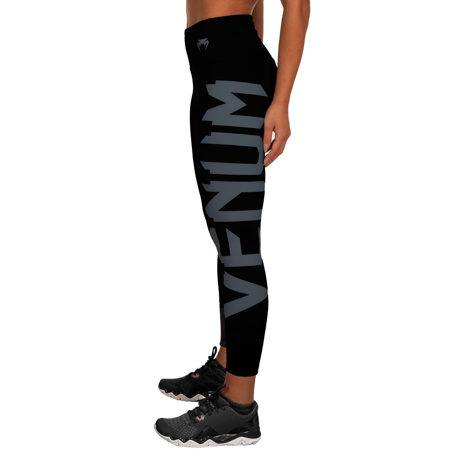 venum-giant-leggings-schwarz-grau image 2