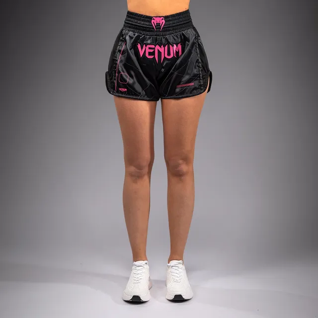 venum-tactical-xt-muay-thai-shorts-schwarz-sturmgrau-damen image 1