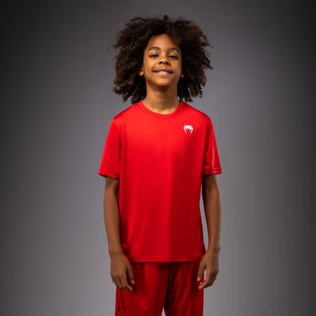 venum-lineup-t-shirt-kurzarm-kinder-rot-wei image 1