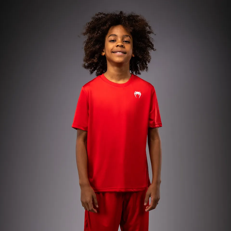venum-lineup-t-shirt-kurzarm-kinder-rot-wei image 1