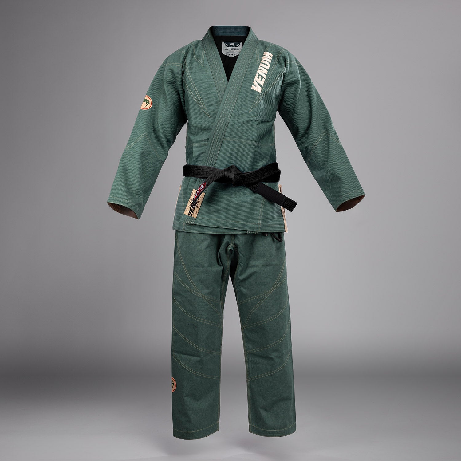 venum-elite-5-0-brazilian-jiu-jitsu-gi-450-gsm-waldgr-n image 1