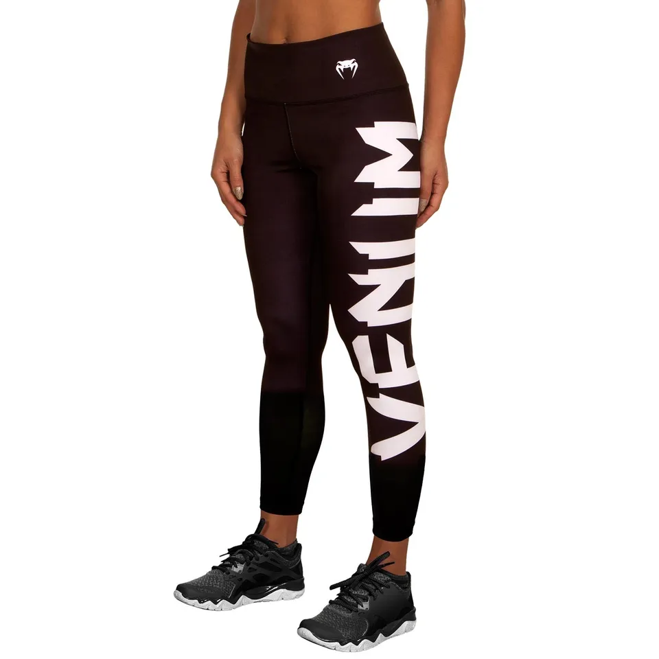 venum-giant-leggings-schwarz-wei image 1