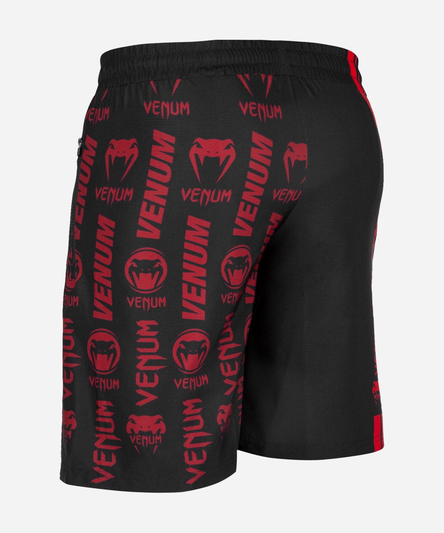 venum-logos-fitness-shorts-schwarz-rot-herren image 3
