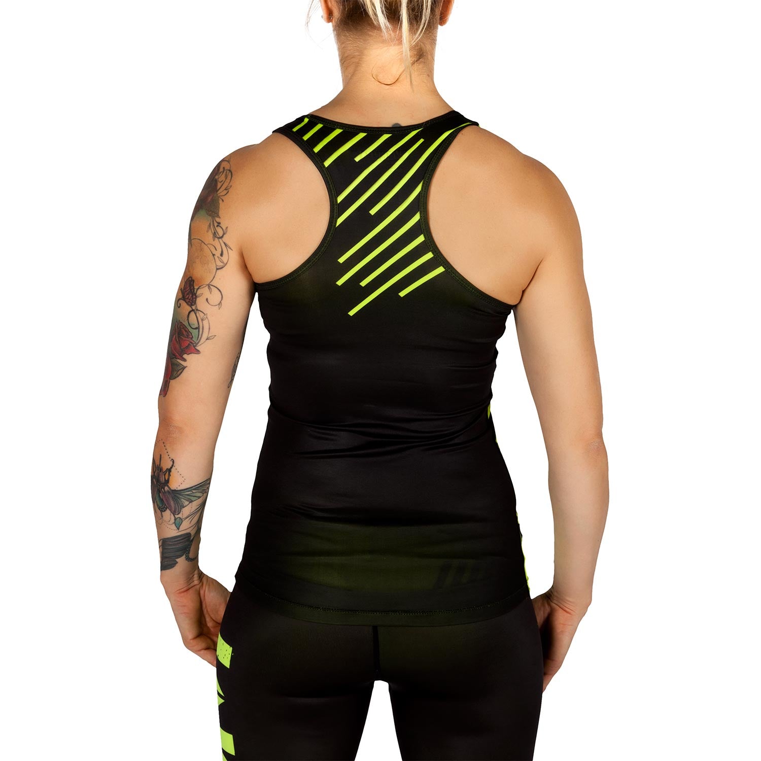 venum-power-tank-top-neongelb-schwarz-damen image 3