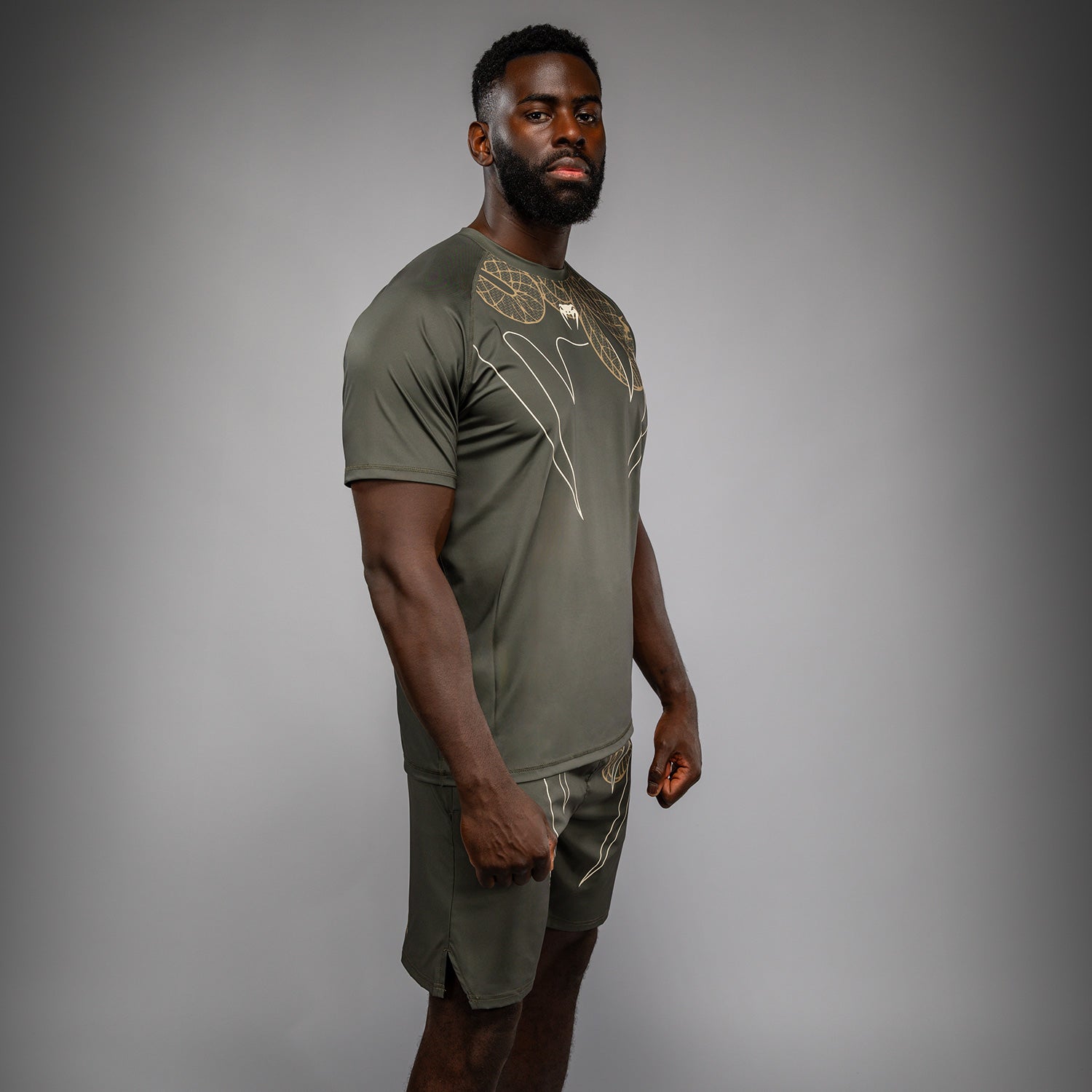 venum-serpenti-dry-tech-t-shirt-khaki-bronze-ivory image 4