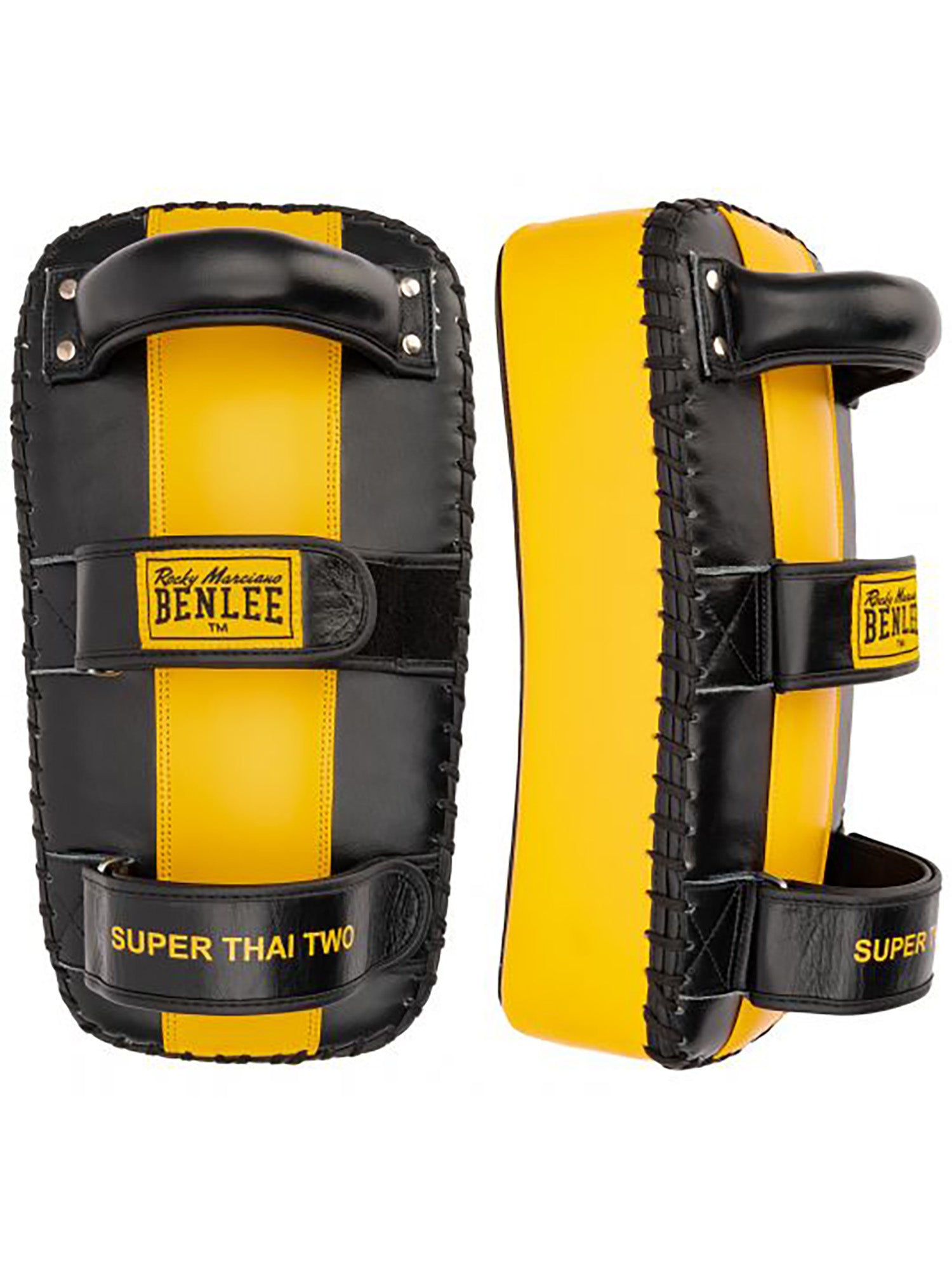 benlee-super-thai-two-thaipads-gebogene-leder-pratzen-36-x-20-x-9-cm image 2