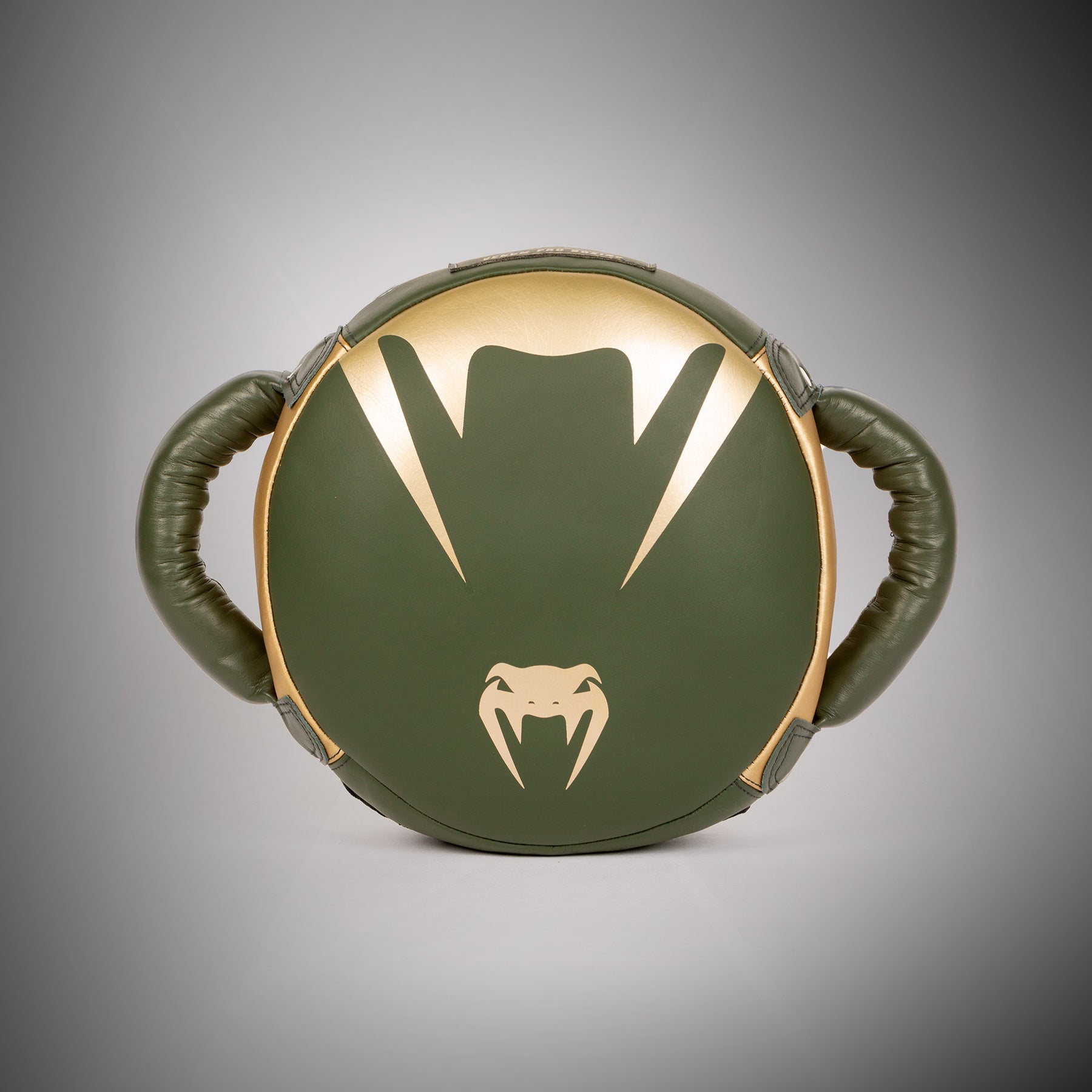 venum-pro-boxing-rundschlag-schild-pratze-khaki-gold image 1