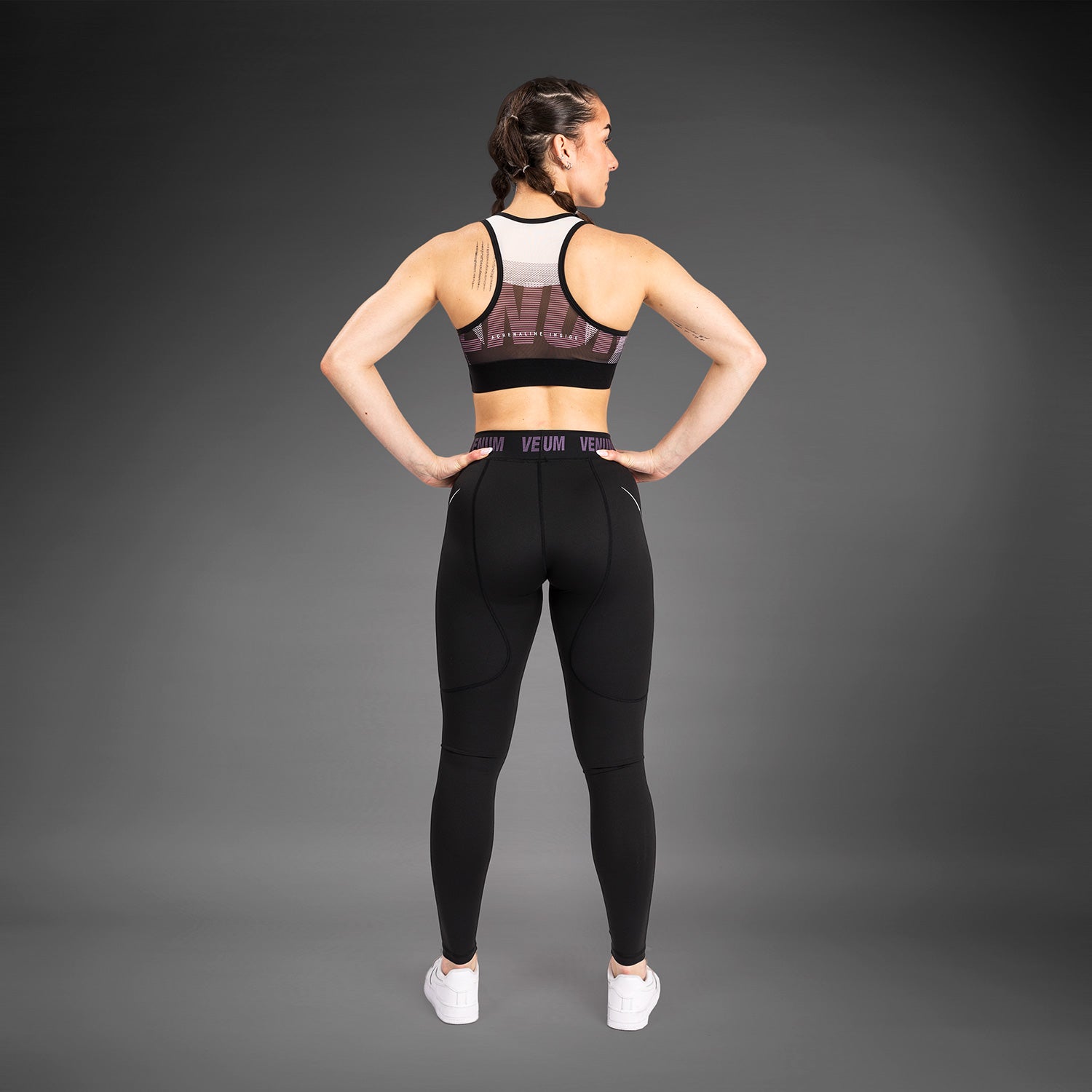 venum-adrenaline-damen-leggings-purple-schwarz image 8