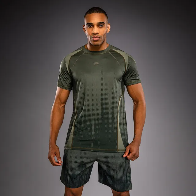 venum-stealth-dry-tech-t-shirt-herren-khaki-dunkelgr-n image 1