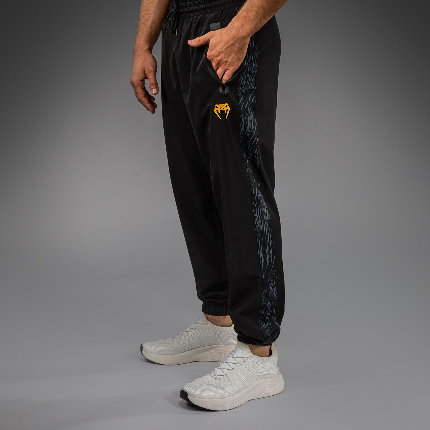 venum-x-chimaev-jogginghose-wild-borz-schwarz-grau image 2