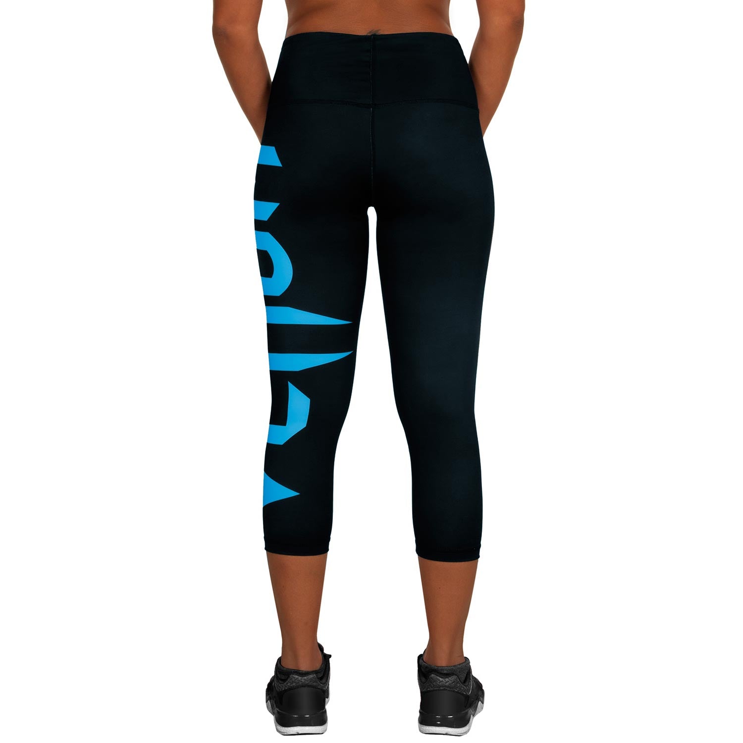 venum-giant-kurze-leggings-schwarz-cyan image 3