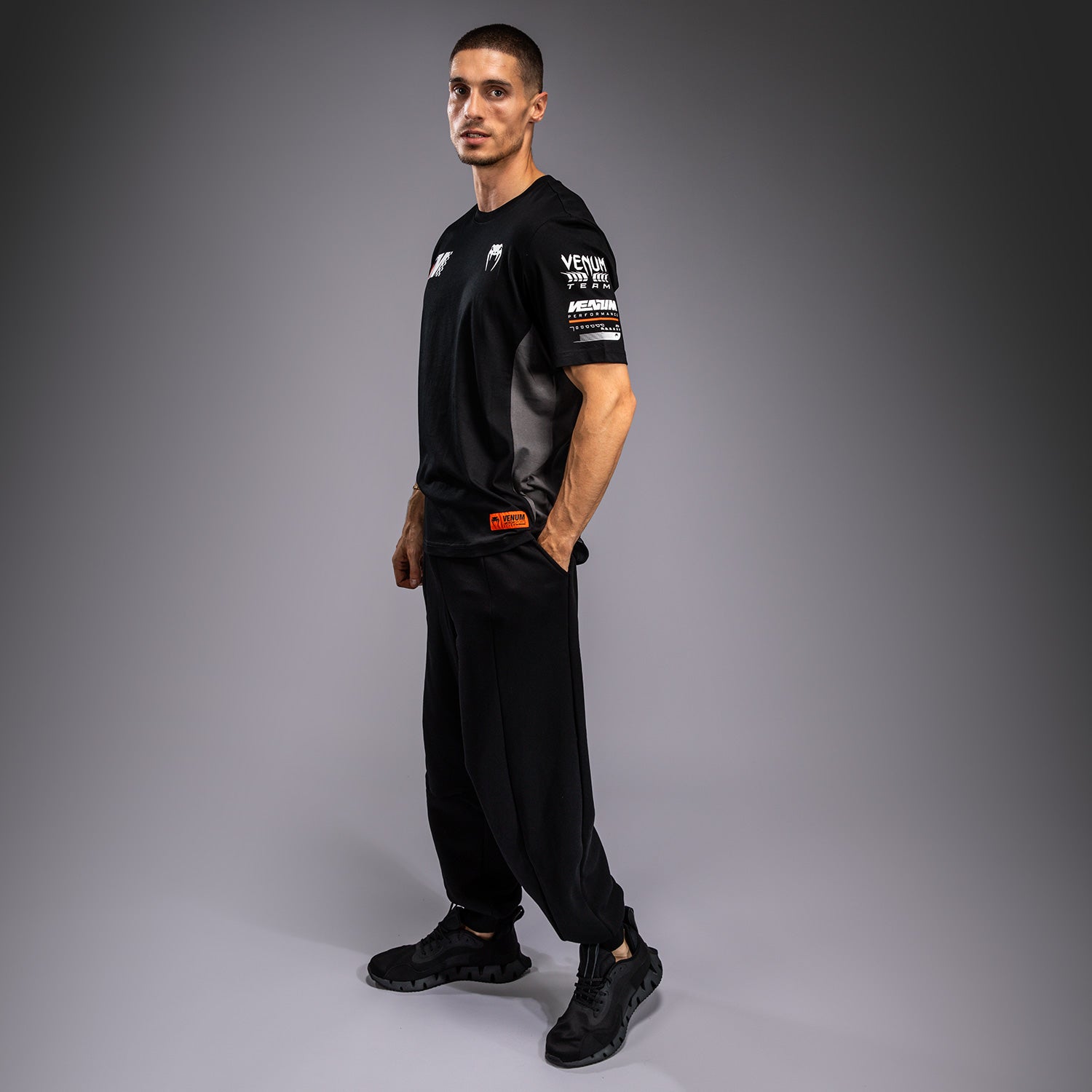 venum-motorsport-t-shirt-tiefschwarz image 3