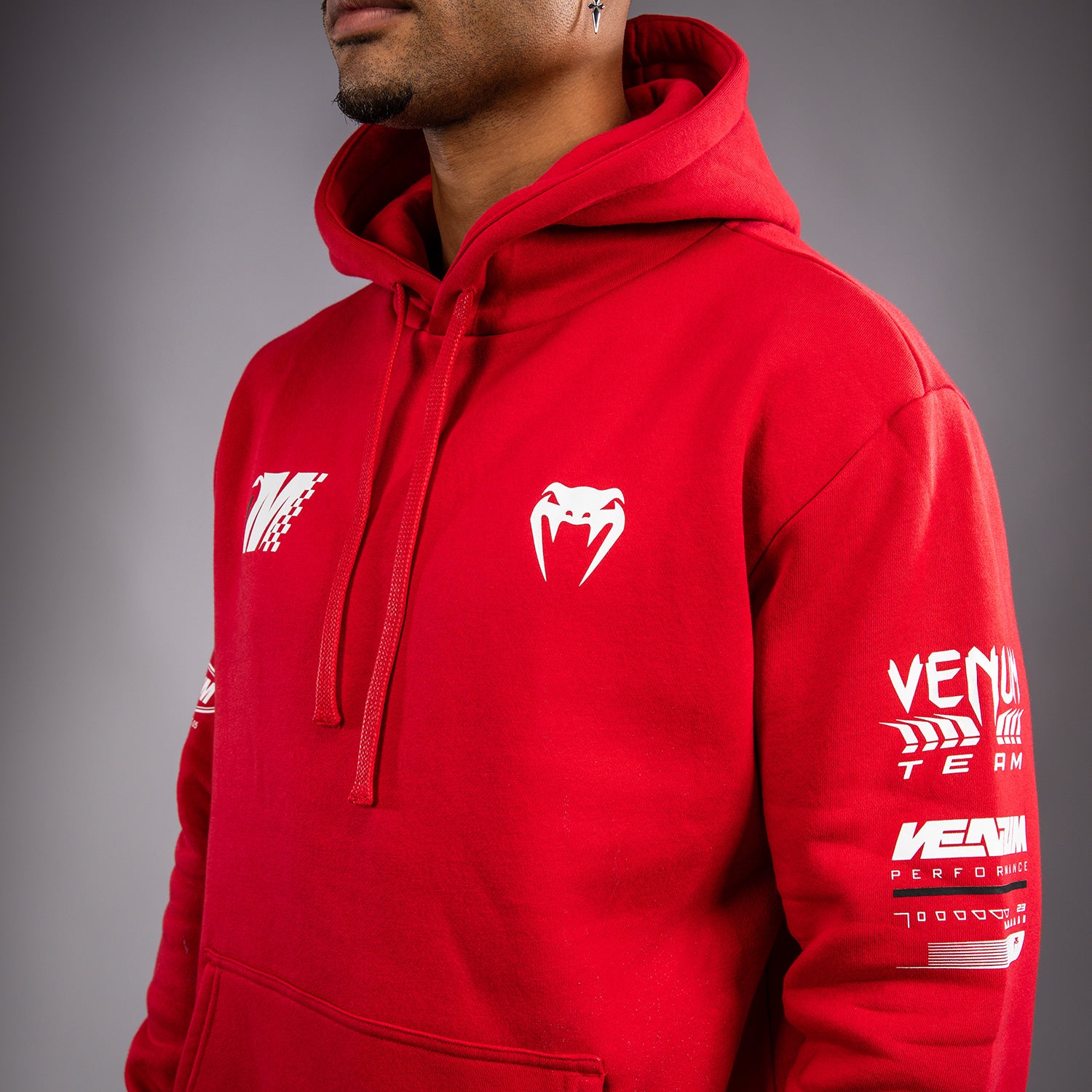venum-motorsport-hoodie-herren-rennrot image 6