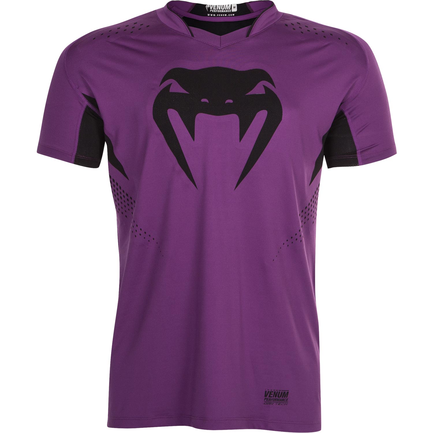 venum-hurricane-x-fit-t-shirt-lila-schwarz image 2