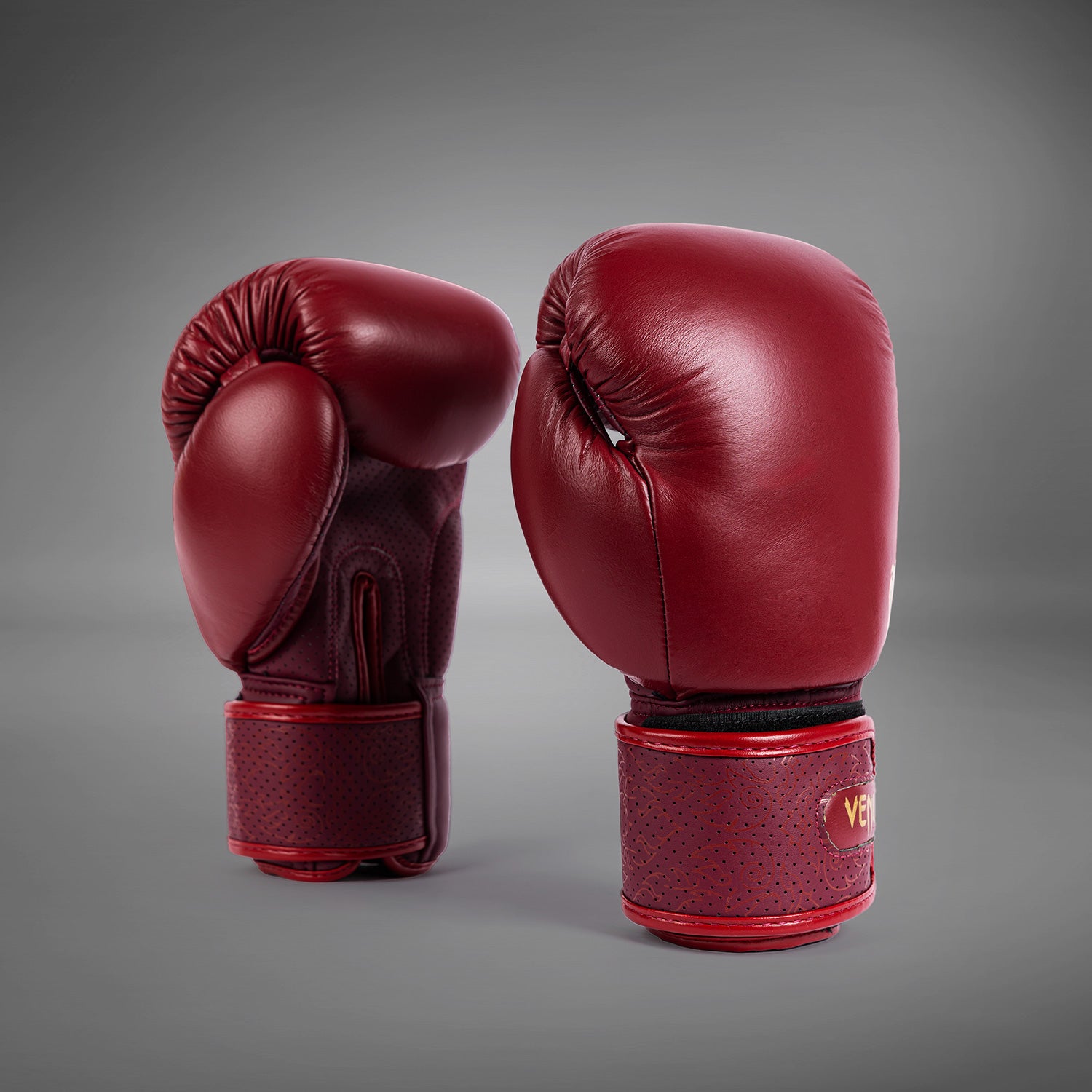 venum-power-2-0-boxhandschuhe-weinrot image 1