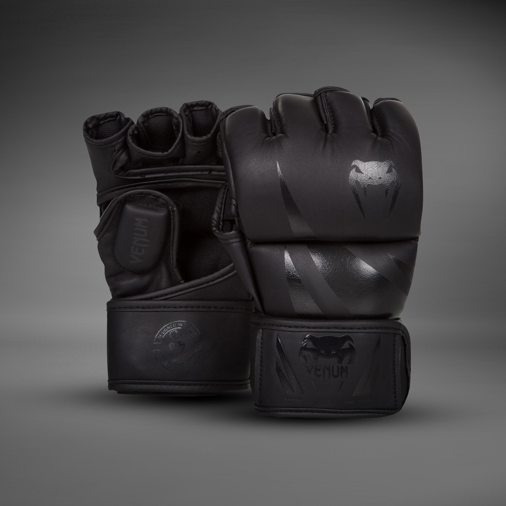 venum-challenger-mma-handschuhe-schwarz-schwarz image 1