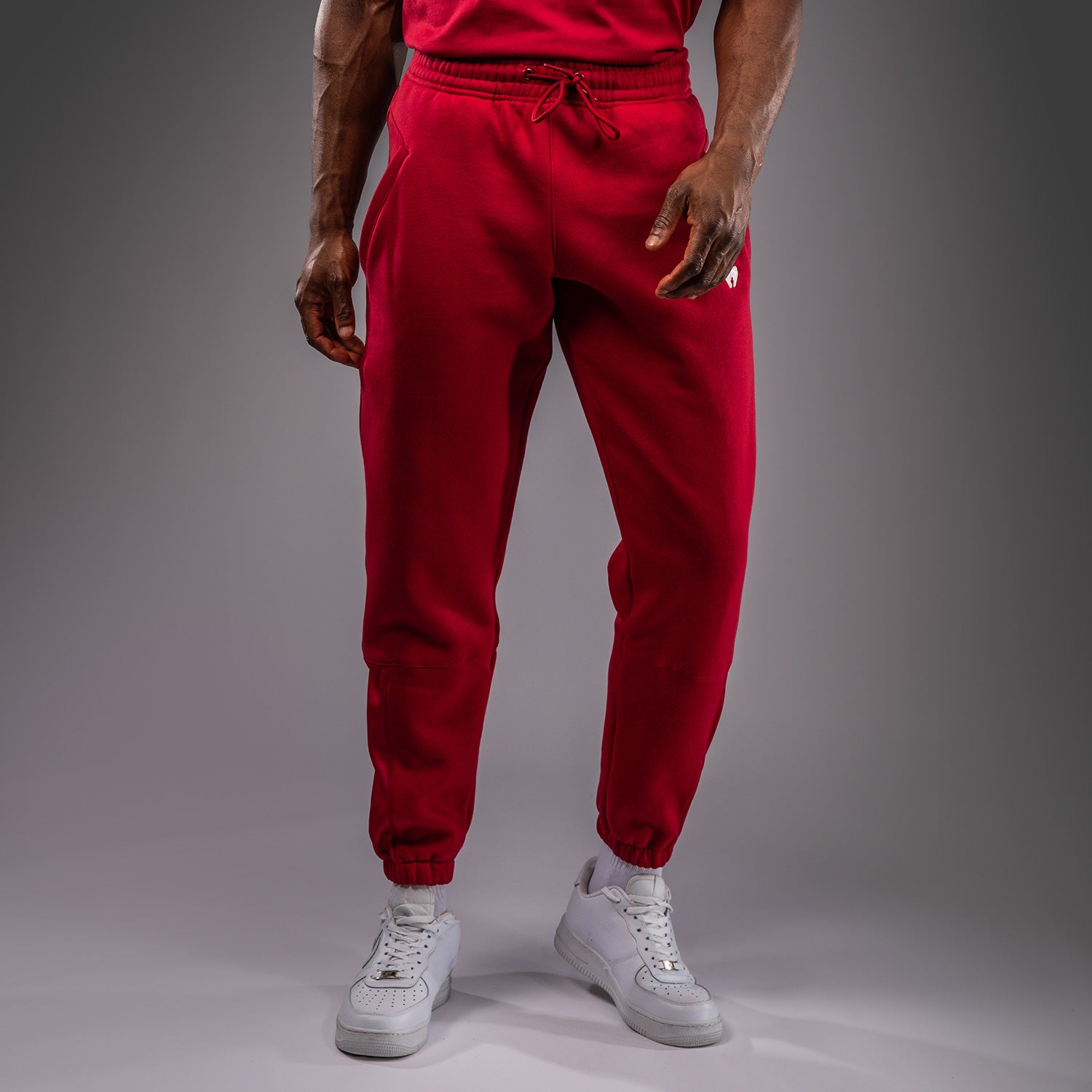 venum-silent-power-jogginghose-herren-cherry-red image 1