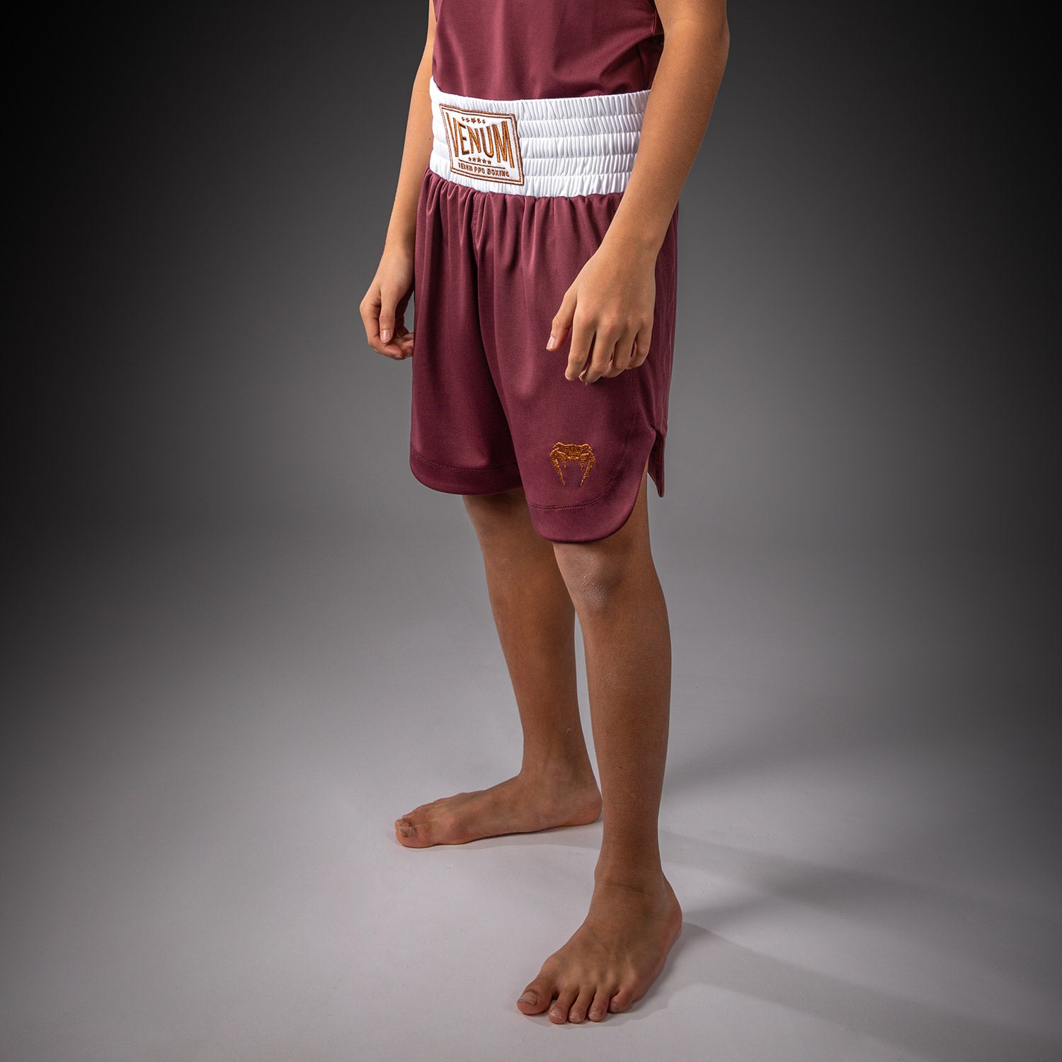 venum-classic-boxshorts-kinder-burgunder image 2