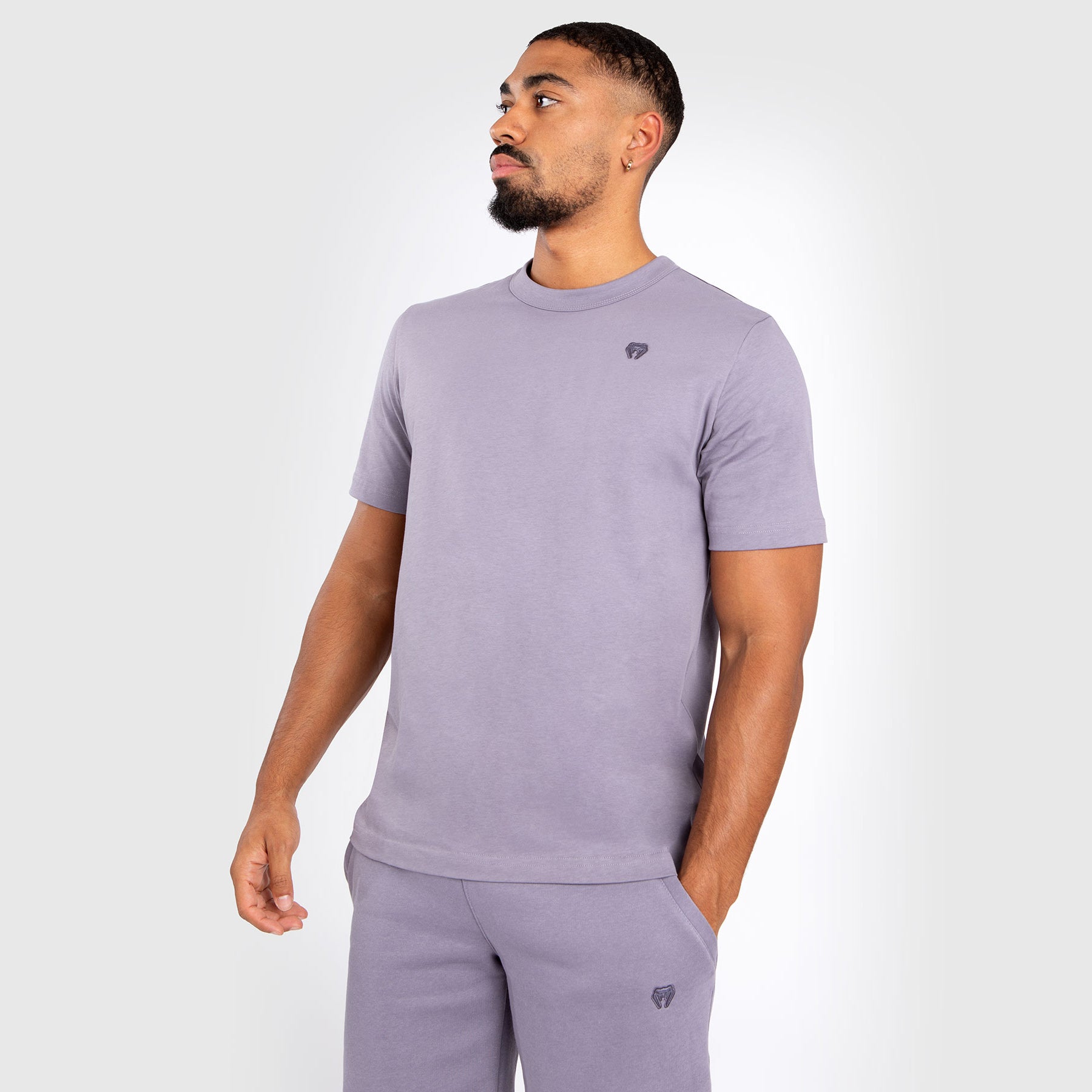 venum-silent-power-t-shirt-herren-lavender-grau image 2