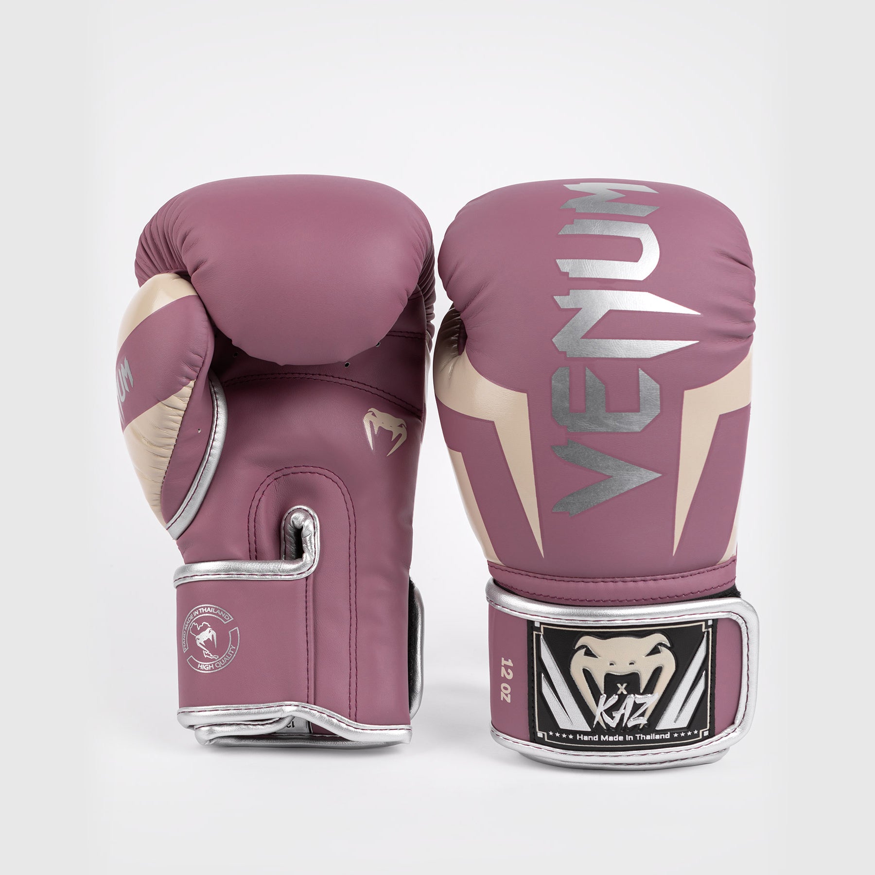 venum-x-kaz-boxhandschuhe-orchidee-silber image 3