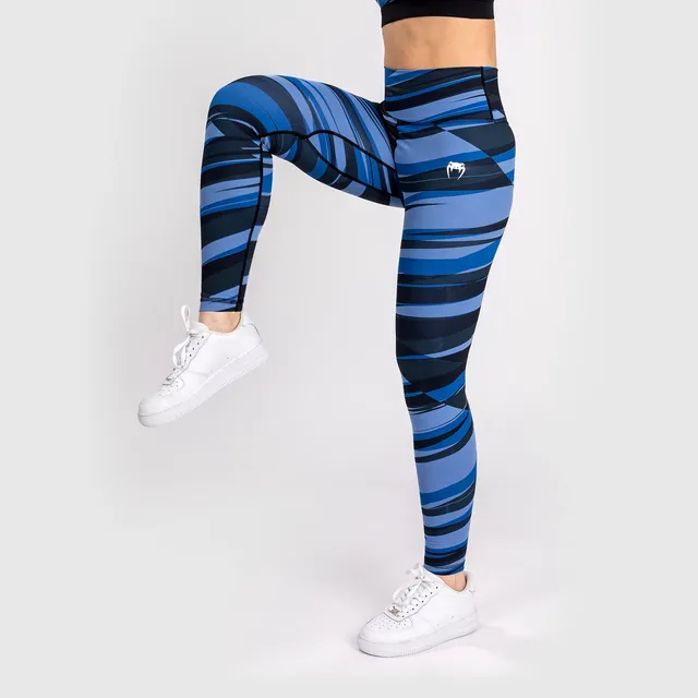 venum-abyss-leggings-damen-high-waist-schattenblau image 1