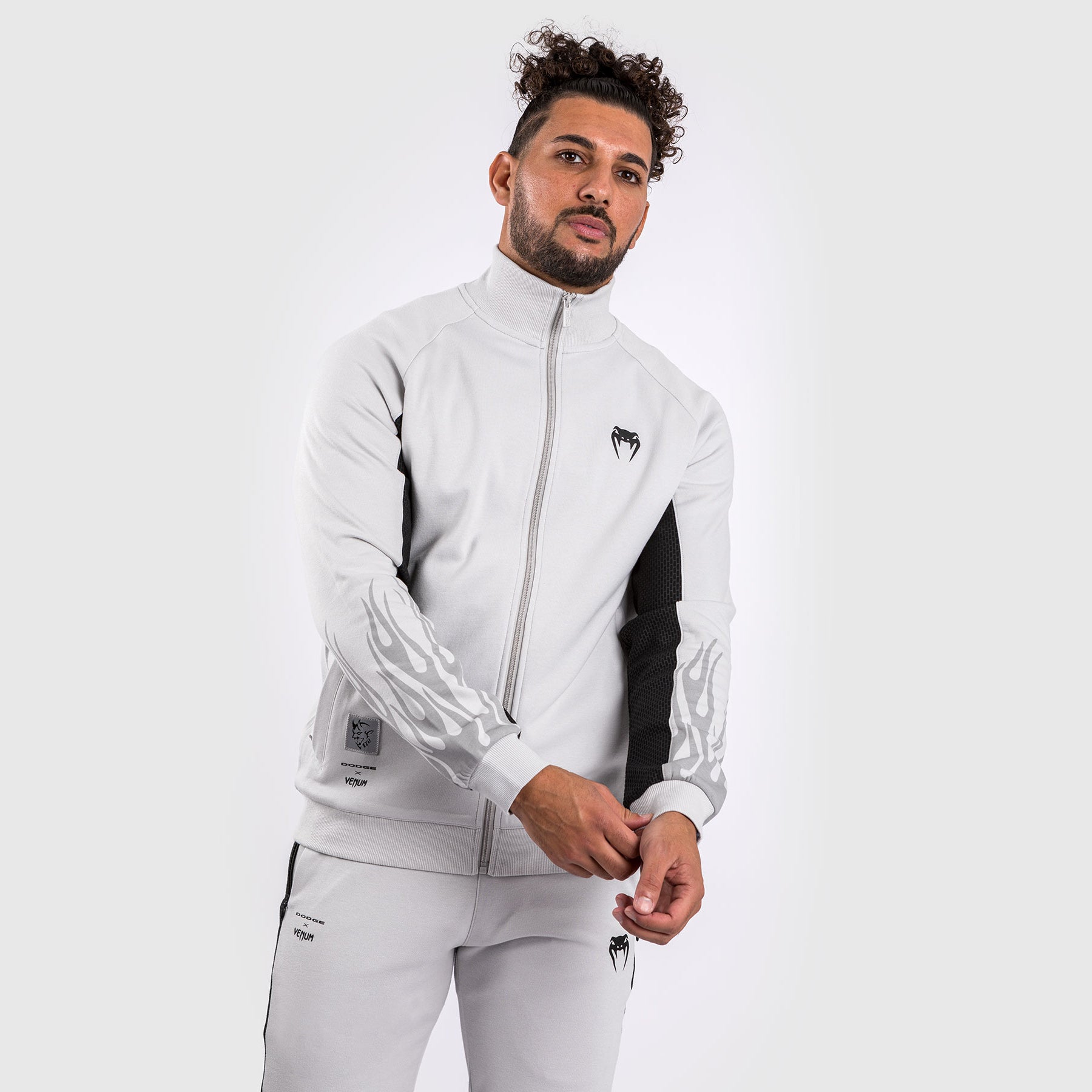 venum-x-dodge-demon-170-herren-jacke-full-zip-grau image 1