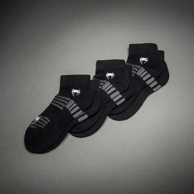 venum-vector-s-ckchen-3er-pack-sportsocken-schwarz-grau image 1