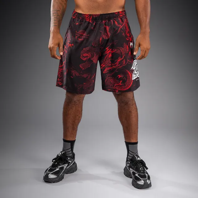 venum-20th-anniversary-trainingsshorts-schwarz-rot image 1