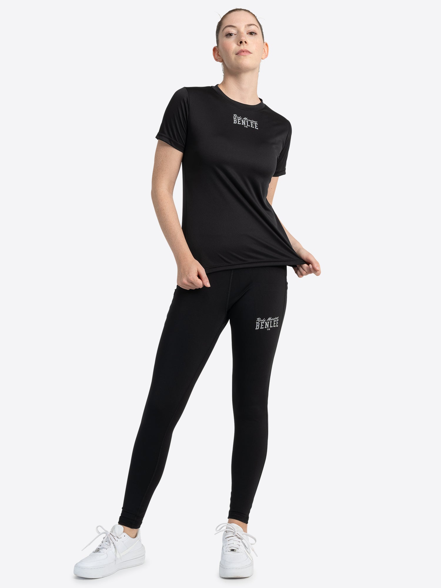 benlee-lindsay-damen-sportshirt-kurzarm-mit-reflekt-print image 2