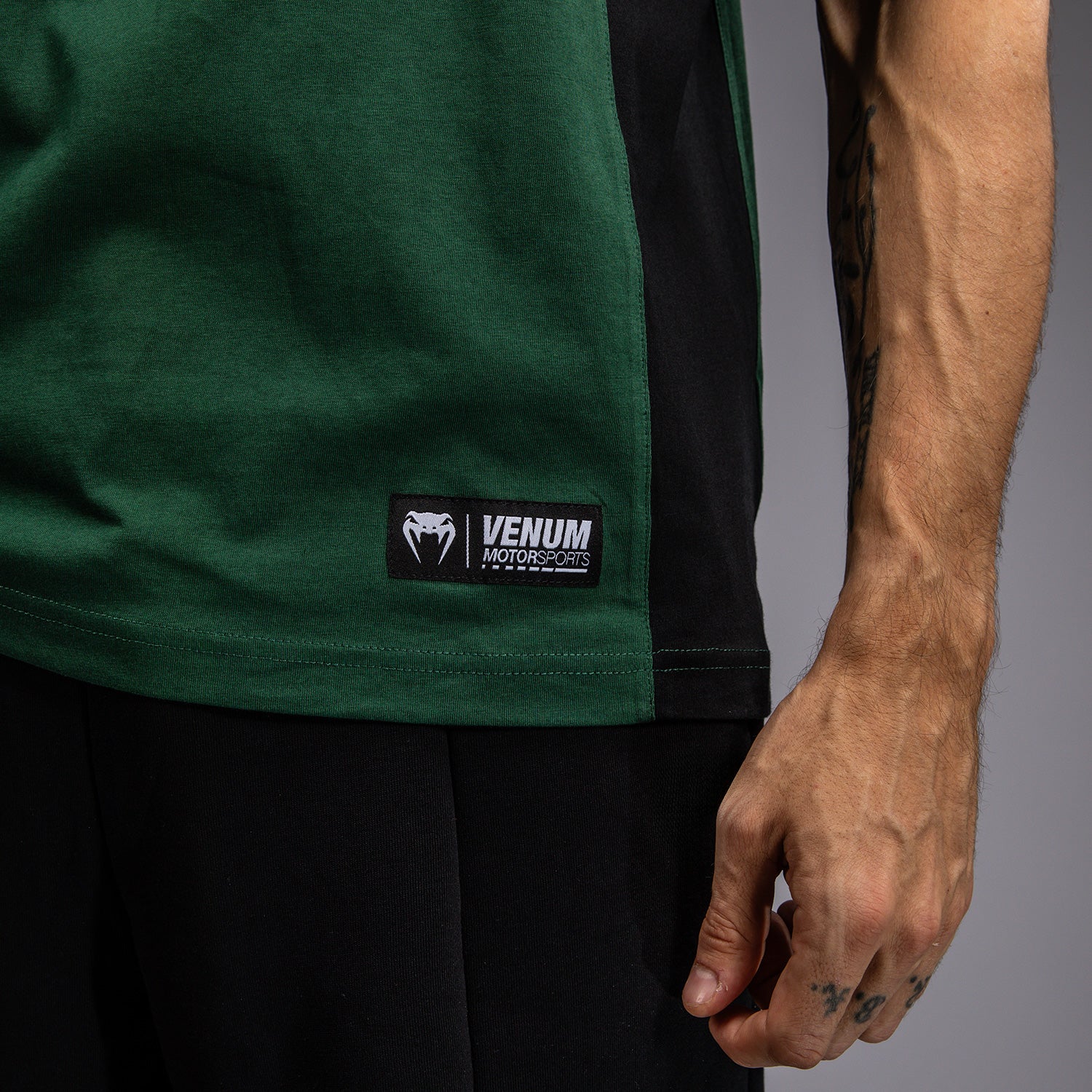 venum-motorsport-t-shirt-herren-tiefes-wald-gr-n image 5