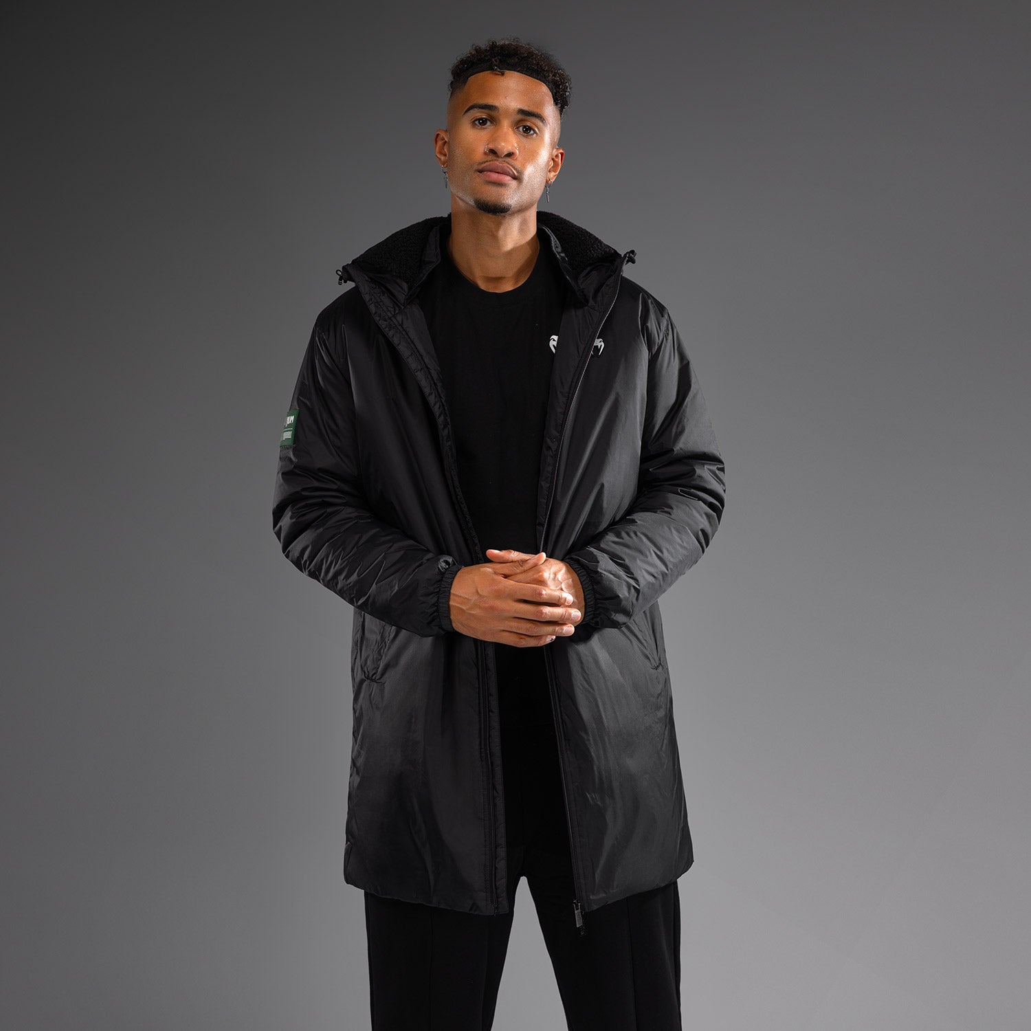 venum-urban-guard-parka-jacke-schwarz image 1